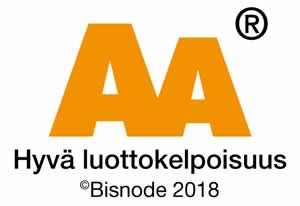 Tomasons kuuluu hyvään AA® -luottoluokkaan